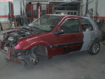 Siniestro saxo 1.6   8v