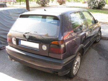 Siniestro de golf mk3 gt 1.6 100cv muy economico