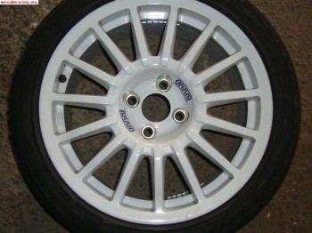 Llantas winrace 4 x 100 blancas 16  