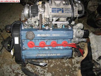 Motor y caja suzuki swift gti 1300 twin cam