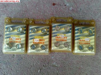 Tapones metalicos de valvula 5€