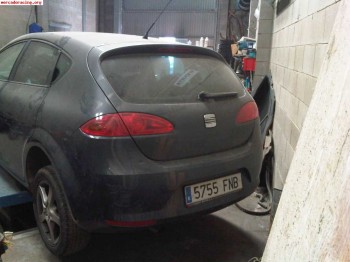 Se vende siniestro de seat leon 1.9 tdi del 2007