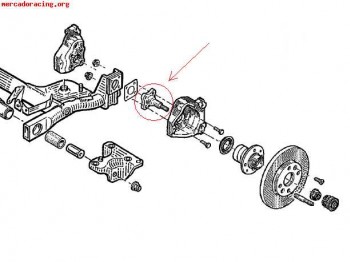 Compro buje trasero o puente doblado clio sport