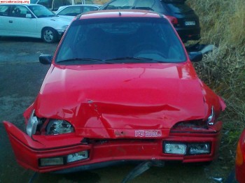 Se vende siniestro ford fiesta rs 2000 16v