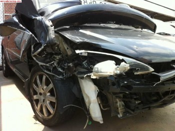 Venta de coche siniestrado peugeot 206 gti