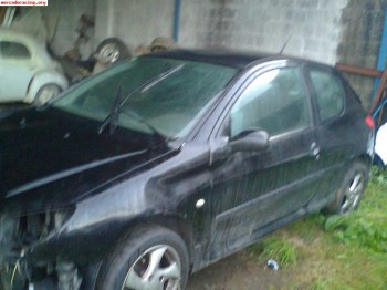 206 xs 1.6 16v con golpe reparable!!