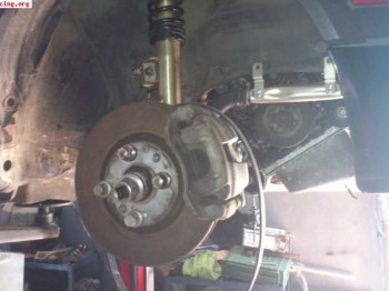 Frenos gordos de 283 para psa con latiguillos para 205 gti