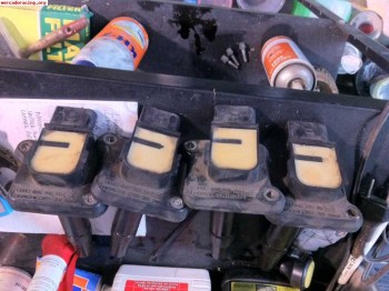 Bobinas y sensor de la culata audi s3 