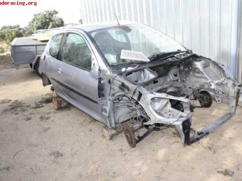 Carroceria documentada peugeot 206 gti