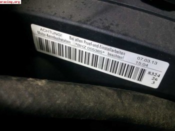 Motor 2.0 tfsi  265 cv  bhz  audi s3  p8