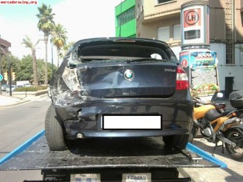 Siniestro bmw 118d