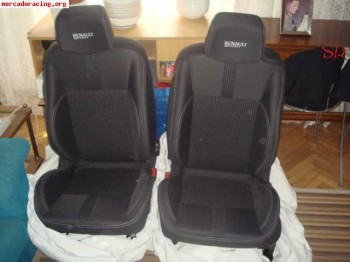 Asientos originales de renault clio sport 197 (no recaro).