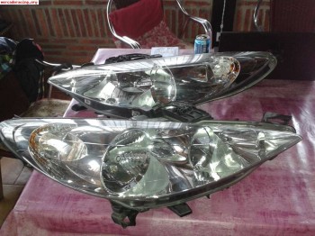 Faros y piloto de peugeot 207