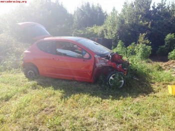 Carroceria 207 rc sin golpe con airbag bien