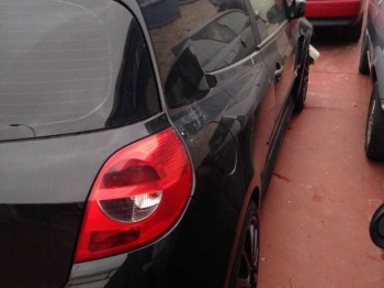 Siniestro renault clio sport 197 