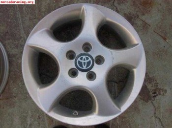 1 llanta 15  ronal / toyota