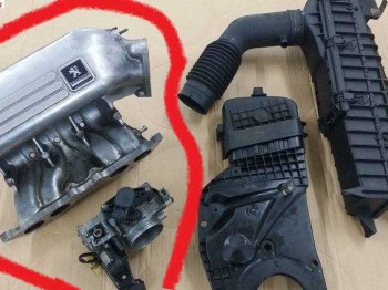 Colector y mariposa, peugeot 106 rallye / xsi 1.3