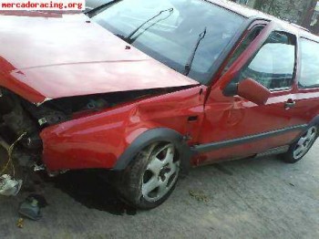 Siniestro de golf iii gti 16v