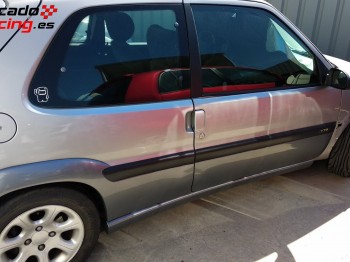 Se vende citroen saxo vts 8v 100 cv con golpe frontal