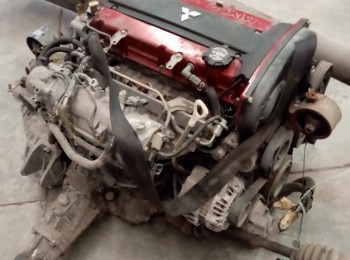 Siniestro mitsubishi lancer evo ix 9