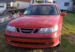 Saab 9-5 aero 250hp motor desmontado