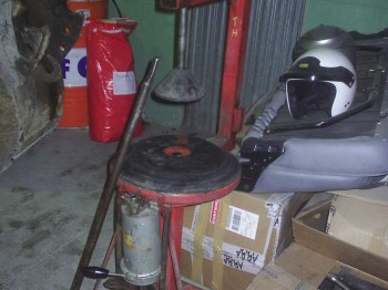 Vendo elevador 4 columnas y desmontadora de ruedas