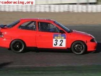 Hyundai accent copa de circuito año 98