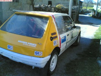 Por cambio de proyecto se vende 205 gti autocross