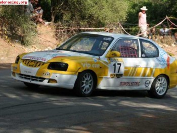 Hyundai accent de la copa 03, último precio 4000€