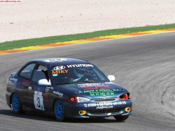 Hyundai accent gt 1.5 16v de la copa 98/99 2000€