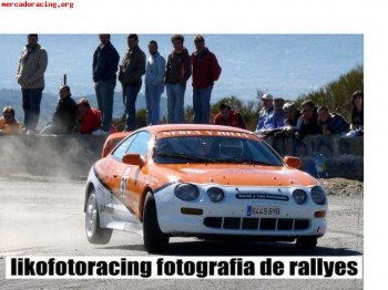Toyota celica de rallyes. todo homologado y montado en 2007