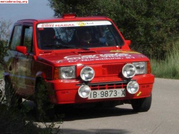 Seat panda de rallyes - vehiculo historico