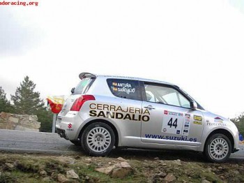 Suzuki de la copa nacional rallyes