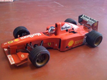 Para ferraristas f-1 yankiee radio control 1/4