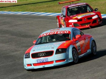 Audi tt. campeonato españa gt light