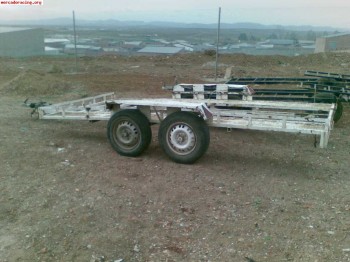 Portacoches doble eje por 800€
