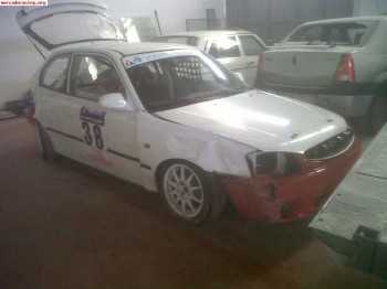 Accent copa 2003 accidentado