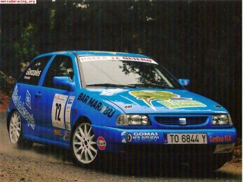 Seat ibiza cupra de rally. 