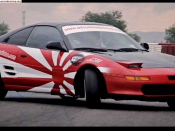 Toyota mr2 turbo 1991 time attack - drift