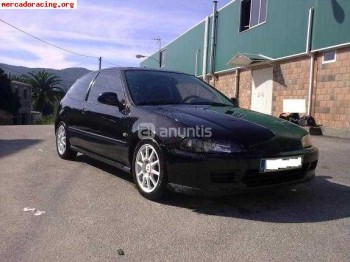 Honda civic convertido a type r