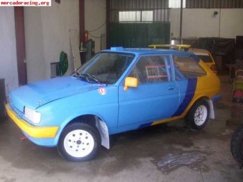 2 ford fiesta uno xr2 y otro normal de autocross