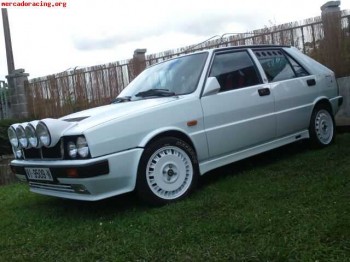 Lancia delta de rallyes, a estrenar. hf turbo