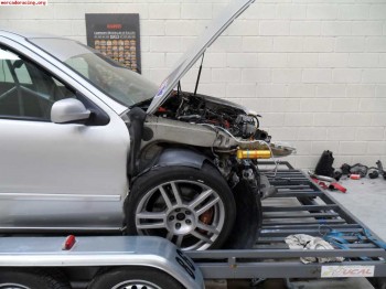 Siniestro de seat leon cupra r