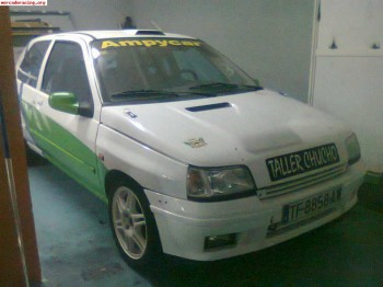 Se renault clio de carrera o cambio