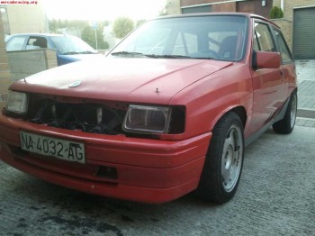 Corsa con motor 2.0 gsi