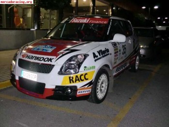 Antonio vilorias suzuki swift sport de la copa. carroceria n