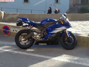 Cambio por coche de rallys yamaha r6r 