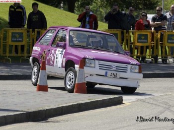 Opel corsa slalom!