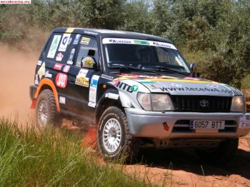 Toyota land cruiser raly raid