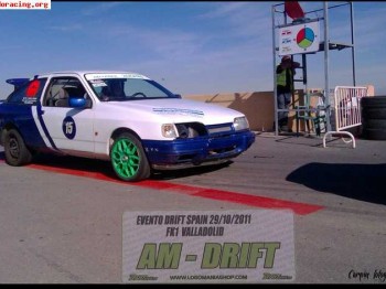 Ford sierra slalom drift